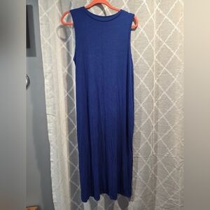 Motherhood Cobalt Blue Midi Dress